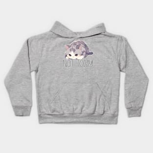 Not Today Cat Kids Hoodie